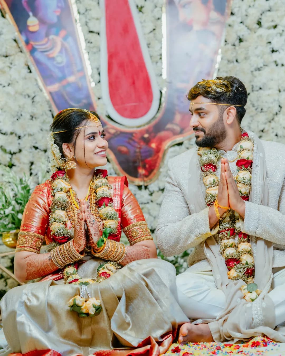 Nithesh and Poojitha